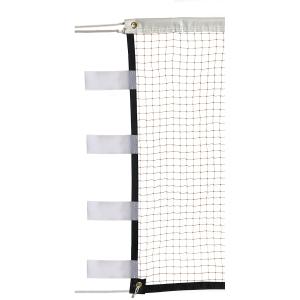 011066-competition-badminton-net-with-velcro-attachment-19mm-mesh-1-6mm-emde-brown-one-size