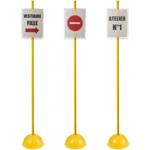 063403-kit-5-supports-5-milestones-5-bases-sporti-yellow-one-size
