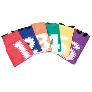 099235-numbered-bags-for-children-s-sack-race-sporti-x6-multicolour-one-size