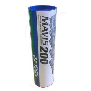251m200-tube-of-6-badminton-shuttlecocks-yonex-mavis-200-white-one-size
