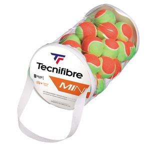 63balmin36-lot-of-36-tennis-balls-for-children-tecnifibre-mini-orange-green-red-one-size