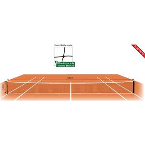 tennis-net-3-mm-ms-tremblay-black-one-size