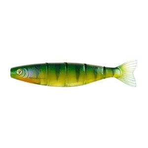 nps046-soft-lure-fox-rage-pro-shad-jointed-uv-green-black-orange-23-cm