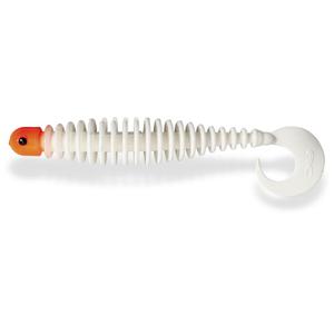3540002-lure-black-cat-curly-worm-red-head-17-cm