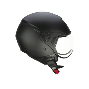 cgm-167a-2xl-bkc-half-jet-motorcycle-helmet-short-visor-cgm-167a-flo-mono-matte-black