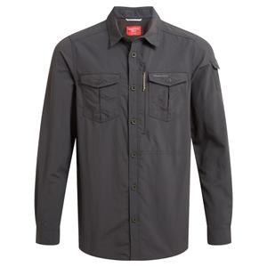 cms709-7j8-long-sleeve-shirt-craghoppers-nosilife-adventure-iii-black-pepper