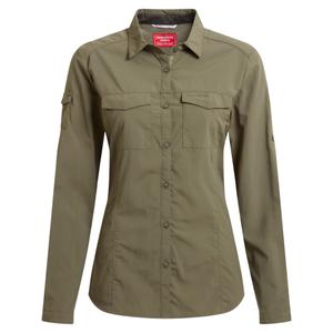 cws534-czl-women-s-long-sleeve-shirt-craghoppers-nosilife-adventure-iii-wild-olive