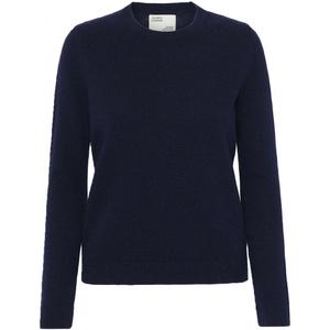 cs5087-navyblue-women-s-wool-round-neck-sweater-colorful-standard-classic-merino-navy-blue