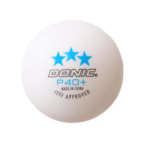 550241003-set-of-3-table-tennis-balls-donic-p40-40-mm-white-one-size
