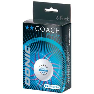 550275006-pack-of-6-table-tennis-balls-donic-coach-p40-40-mm-white-one-size