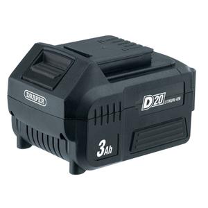 1051104-motorcycle-battery-draper-d20-20v-3-0ah-lithium-ion-black-20-v