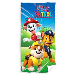 8435631339021-towel-educa-borras-paw-patrol-green-blue-yellow-green-70x140-cm