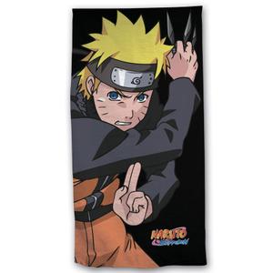 8436580111034-cotton-beach-towel-educa-borras-naruto-shippuden-black-yellow-140x70-cm