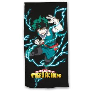 8436580111102-cotton-beach-towel-educa-borras-my-hero-academia-black-140x70-cm
