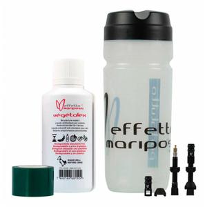 emchvtkitor-l-preventive-tubeless-kit-250ml-rim-tape-plus-l-valves-for-2-wheels-effetto-mariposa-vegelatex-plus-l-white-black-one-size
