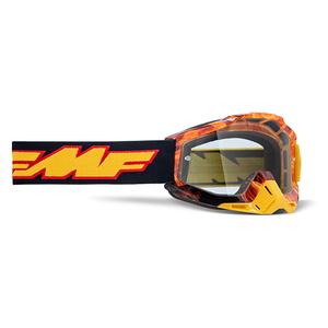f5003600005-motorcycle-cross-mask-clear-lens-fmf-vision-powerbomb-spark-orange-one-size
