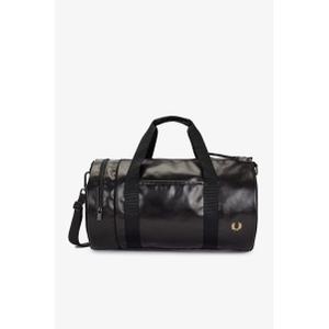 fpl7260-774-sports-bag-fred-perry-tonal-classic-barrel-black-gold-one-size