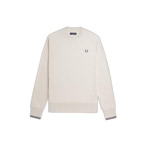 fpm7535-w50-fred-perry-crewneck-sweatshirt-porridge-marl-anchor-gr