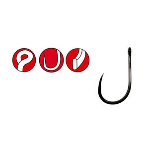 185093-1-hooks-gamakatsu-power-carp-ring-eye-barbless-x10-black