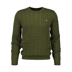 8050601-303-cotton-twisted-knit-round-neck-jumper-gant-moss-green