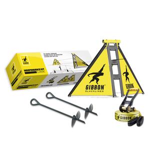 16118-self-supporting-slackline-system-gibbon-classic-yellow-one-size