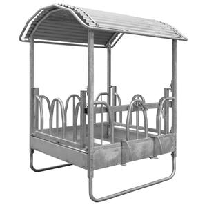 291300-rectangular-galvanized-rack-with-8-places-kerbl-hobby-silver-150x150-cm