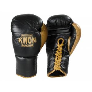8140036-leather-boxing-gloves-with-laces-kwon-professional-boxing-black-gold