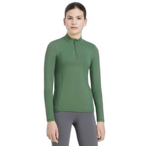 it06808110-kid-s-long-sleeved-riding-jersey-lemieux-classique-hunter-green
