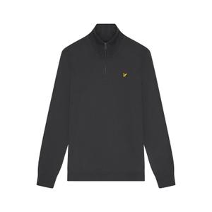 ml2022v-w635-1-4-zip-sweater-lyle-scott-loopback-gunmetal