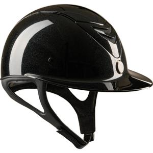 1k11030001-children-s-riding-helmet-onek-glossy-shimmer-black-shiny