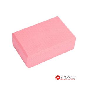 p2i201560-yoga-brick-pure2improve-pink-one-size