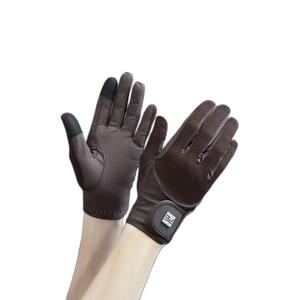 4552lbrw-children-s-mesh-riding-gloves-premier-equine-presa-brown