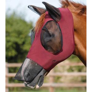 6301swne-anti-fly-mask-for-horses-premier-equine-comfort-tech-xtra-lycra-wine