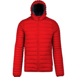 k6110-red-kariban-s-hooded-lightweight-puffer-red
