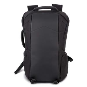 ki0888-graphitegreyheather-black-polyester-backpack-kimood-antivol-mottled-blue-black-one-size
