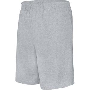 pa153-oxfordgrey-kids-jersey-shorts-proact-sport-heather-gray