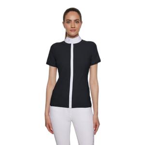 julia-black-m-riding-shirt-woman-samshield-julia-spring-flower-black