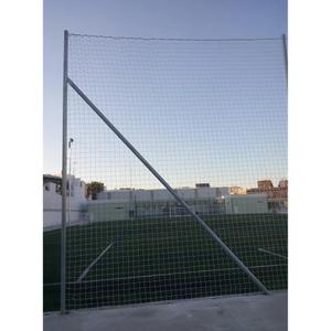 0509007-galvanised-metal-reinforcement-post-for-safety-netting-without-anchoring-softee-equipment-white-one-size
