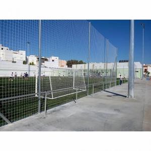 0509011-galvanized-metal-posts-for-protection-net-without-fastening-softee-equipment-6-m-white-one-size