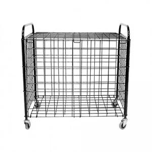 24532-001-32-sports-balls-transport-cart-with-wheel-and-foldable-steel-cover-softee-negro-91-x-61-x-92-cm