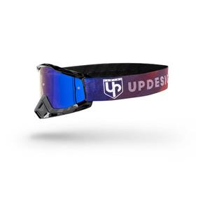 up5003700007-motocross-face-shield-up-design-mirror-blue-lens-blue-one-size