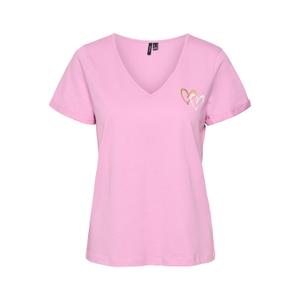 10305787-4442743-girls-v-neck-t-shirt-vero-moda-heart-pastel-lavender-gold-and-snow-white