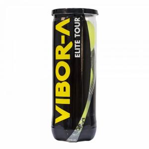 0013734-tubes-of-3-padel-balls-vibora-elite-tour-black-transparent-one-size