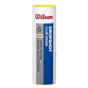 wrt6046ye-tube-of-6-wheels-wilson-dropshot-yellow-one-size