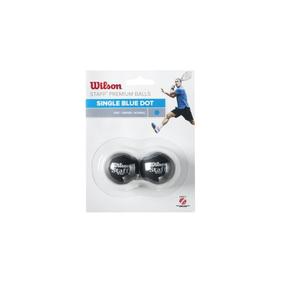 set-of-2-balls-wilson-staff-squash-blue-point-black-blue-one-size