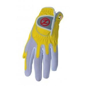 zfgl40001llh-yellow-synthetic-glove-left-hand-woman-zero-friction-yellow-white-one-size