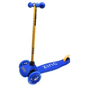 zc09513-children-s-scooter-zinc-sparkle-light-up-yellow-blue-one-size