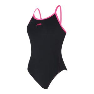 462582-bkmg-women-s-1-piece-swimsuit-zoggs-kona-triback-black-magenta